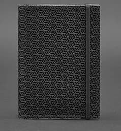 Кожаная обложка для паспорта 2.0 Карбон черный