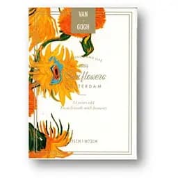 Карти гральні United States Playing Card Company Van Gogh Playing Cards - Sunflowers Borderless (PC_VGSB)