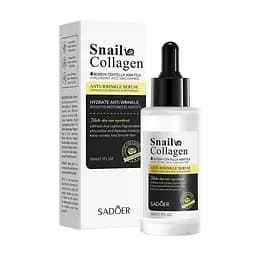 Есенція Sadoer з муцином равликова та колагеном проти зморшок Snail Collagen Anti-Wrinkle Essence 50 мл - мініатюра 2