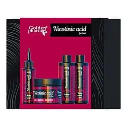 Набор для волос Golden Pharm Никотиновая кислота 4 единицы