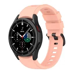 Браслет RiccoOne для Samsung Galaxy Watch 5 - рожевий ширина кріплення 20мм силікон Watchbands (W29-0WB12227561) - мініатюра 2