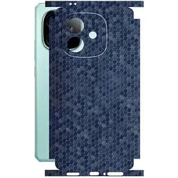 Захисна плівка StatusSKIN для Vivo iQoo Z9 Turbo Корпус Вініл Соти сині