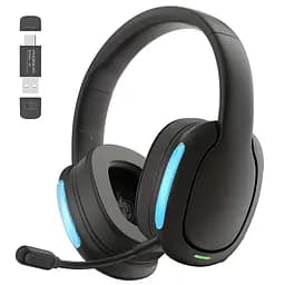 Беспроводные игровые наушники Kotion Each Q3 2.4G с виртуальным звуком 7.1 (Черный)
