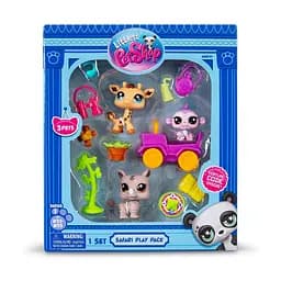 Ігровий набір "Сафарі" Littlest Pet Shop 00524 аксесуари та 3 фігурки