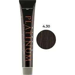 Крем-краска для волос Hipertin Utopik Platinum 4.30 каштан золотистый натуральный 60 мл