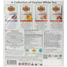 Чай білий Basilur White Tea Collection асорті 40 шт. х 1.5 г (955271) - мініатюра 2