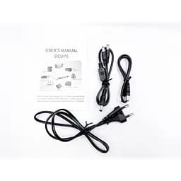 ДБЖ UPS для роутера DC1018P 12V/ 9V/ 5V 10400 mAh 18W для пристроїв постійного струму DC, USB Type A, USB Type C, POE білий - мініатюра 3