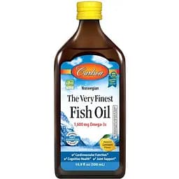 Жирні кислоти Carlson Labs The Very Finest Fish Oil лимон 500 мл