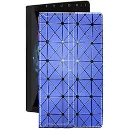 Чохол StatusCASE з екошкіри для планшету EasyGo A509 DSP Синій ромб