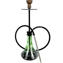 Кальян Tiaga Hookah Classic Black Craft XL Green