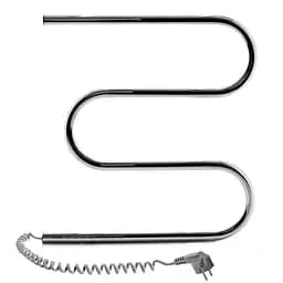 Електрична рушникосушарка Navin Змійовик 500x500 ліва 10-000100-5050, Хром, Ліве