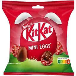 Міні-яйця KitKat з рисовими кріспами та шматочками вафель 89 г