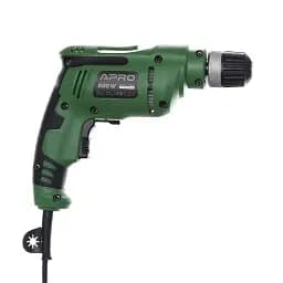 Дрель электрическая Apro 10/600 К 3200 об/мин + кейс 30412