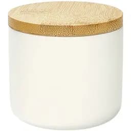 Ємність для зберігання МВМ My Home 260 мл біла (KP-13 S WHITE/WOOD)