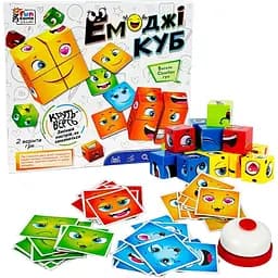Розвиваюча настільна гра Bambi Емоджі Куб (XS977-116)