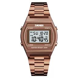 Наручний годинник 1328CG Coffee Gold Skmei acs0030809