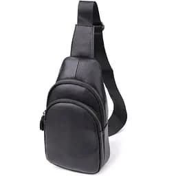 Чоловіча сумка через плече з натуральної шкіри Vintage 16х29х4,5 см sum0027498