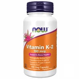 Витамин К-2 Now Foods Vitamin K-2 100 mcg 100 капсул