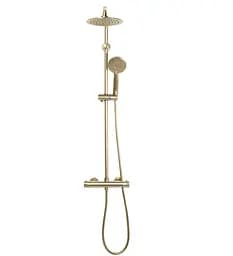 Душова система Rea Bliss brushed gold із термостатом REA-P8413, Золотий - мініатюра 6