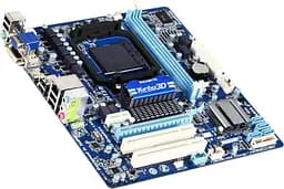 Материнська плата Gigabyte GA-880GM-D2H (GA-880GM-D2H) (Socket AM3, Socket AM3+, AMD SB710, Micro-ATX) Б/в - мініатюра 2