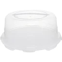 Тортівниця Violet House 0011White біла (0011 кругла велика White)