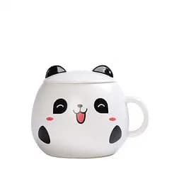 Кружка с крышкой Panda 1 14858 450 мл