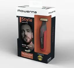 Тример Rowenta Forever Sharp Comfort TN6040F4 для бороди червоно-сірий - мініатюра 4