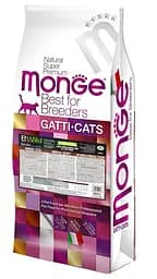 Сухий корм MONGE BWILD CAT Беззерновий для кішок великих порід з буйволом 10 кг