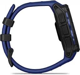 Смарт-годинник Garmin Instinct 3 45mm AMOLED Black with Blue Band (010-02936-03) - мініатюра 4