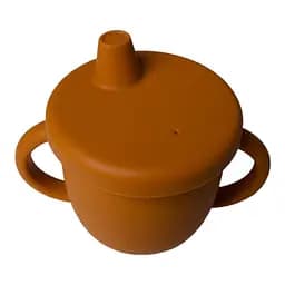 Поильник силиконовый непроливайка oldbro 150ml orange