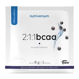 Амінокислоти Nutriversum 2:1:1 BCAA Blackcurrant Sugar Free 6 г