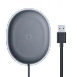 Бездротовий зарядний пристрій Baseus Jelly 15W WXGD-01 Black