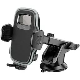 Крепление для телефона Hoco H15 Fair push-type car holder center console черный