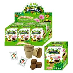 Ботанічні експерименти 4FUN Game Club, ґрунт, насіння, паперові горщики