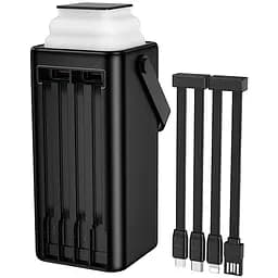Портативний ЗП Power Bank Borofone BJ65A High 22.5W+PD20W with cable 50000 mAh Black - мініатюра 5