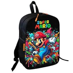 Рюкзак школьный детский Супер Марио «Super Mario» 36х27 см для мальчика (01078)