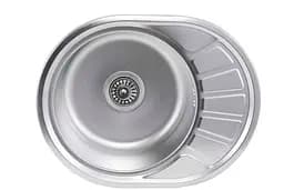 Кухонная мойка из нержавеющей стали Valeso сатин 5745 (0,8/180 мм), Satin