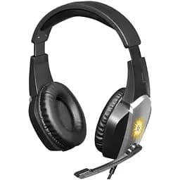 Ігрові навушники Defender X-Skull з мікрофоном і регулятором гучності (Black-Grey) - мініатюра 5
