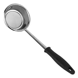 Шумівка-сито з нержавіючої сталі з ручкою 29.5 см, Kitchen Master Сріблястий 87318