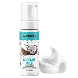 Пінка для душу Mr. Scrubber Coconut Milk парфумована з ароматом кокосового молока 150 мл