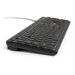 Клавіатура Vinga KB410 USB Black (KB410 Black) - мініатюра 4