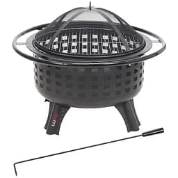 Корзина для костра и барбекю Lund стальная 80х80х61 см (99714)