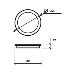 Світильник Eurolamp Downlight NEW 20W 1900lm 4000K (LED-DLR-20/4(new)) - мініатюра 3