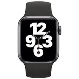 Силіконовий ремінець CasePro Solo Loop Black Size М для Apple Watch 41mm/40mm/38mm - мініатюра 2
