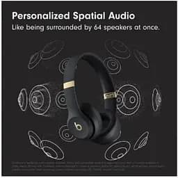 Навушники ігрові Beats by Dr. Dre Solo 4 бездротові чорно-золотисті (MC2L4) - мініатюра 6