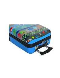 Дитяча валіза маленька S ABS-пластик Madisson Snowball 65018H 49×32×20см 25л Синій - мініатюра 4