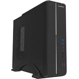 Корпус GameMax ST-602, черный, 400 Вт, HTPC, Micro ATX/Mini ITX, 2хUSB 3.0/2хUSB 2.0/кардридер, макс. CPU – 83 мм, 1x80 мм