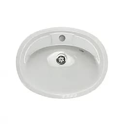 Умивальник Adamant Comfy White 540x425x130мм, штучний камінь 54 см - мініатюра 2