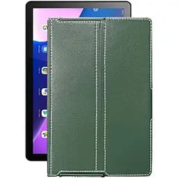 Чехол StatusCASE из экокожи для планшета Lenovo Tab M10 (3rd gen) Темно-зеленый