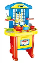 Іграшка "Кухня 3 ТехноК" 2124, плита, посуд, в коробці (4823037602124)